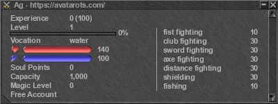 Signature for player Ag