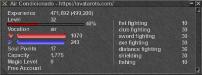 Signature for player Air Condicionado