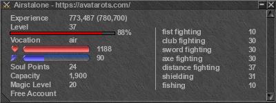 Signature for player Airstalone