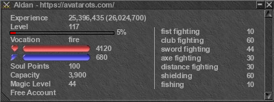 Signature for player Aldan