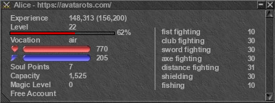 Signature for player Alice