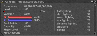 Signature for player All Might