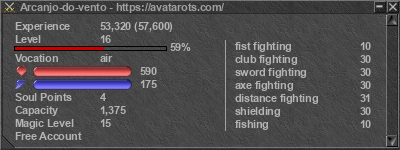 Signature for player Arcanjo-do-vento