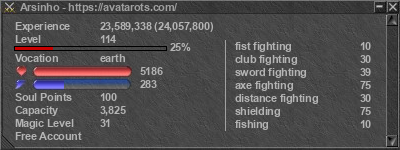 Signature for player Arsinho