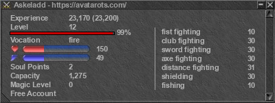 Signature for player Askeladd