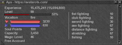 Signature for player Aya