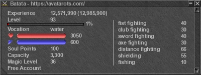 Signature for player Batata