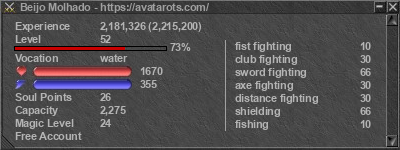 Signature for player Beijo Molhado