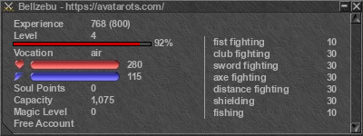 Signature for player Bellzebu