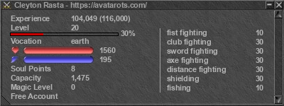 Signature for player Cleyton Rasta