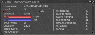 Signature for player Coles