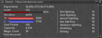 Signature for player Damel