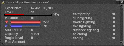 Signature for player Dan