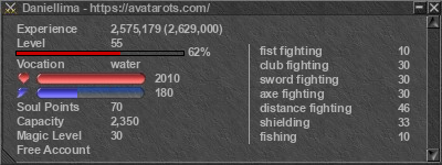 Signature for player Daniellima