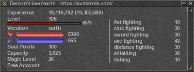 Signature for player Demon'irineu'earth