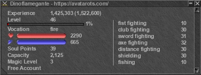 Signature for player Dinoflamegante