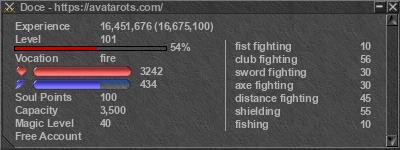 Signature for player Doce