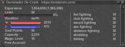 Signature for player Dominador De Crack