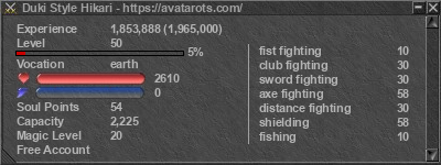 Signature for player Duki Style Hikari