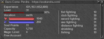 Signature for player Duro Como Perdra