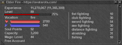 Signature for player Elder Fire