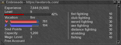 Signature for player Embrasado