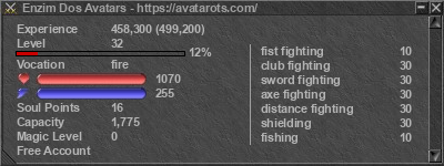 Signature for player Enzim Dos Avatars