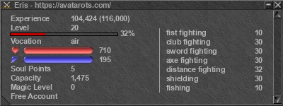 Signature for player Eris