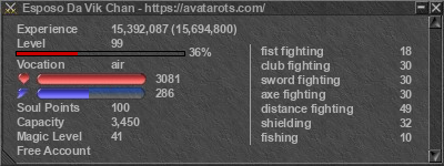 Signature for player Esposo Da Vik Chan