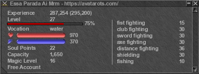 Signature for player Essa Parada Ai Mrm