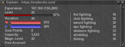 Signature for player Eszkere