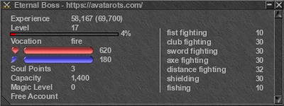 Signature for player Eternal Boss