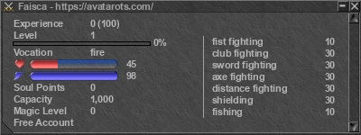 Signature for player Faisca