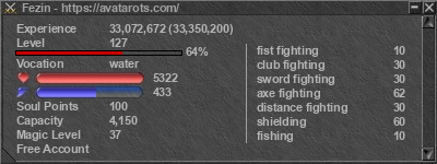 Signature for player Fezin