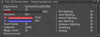 Signature for player Fire Of Destruction