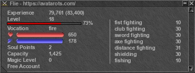 Signature for player Flie