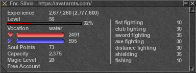 Signature for player Fnc Silvio