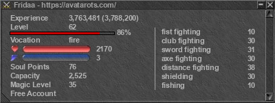 Signature for player Fridaa