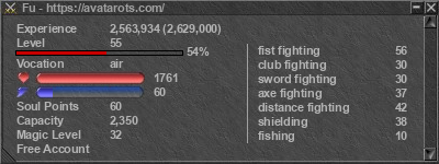 Signature for player Fu