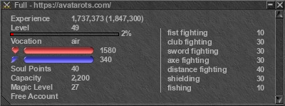 Signature for player Full