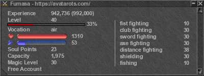 Signature for player Fumasa