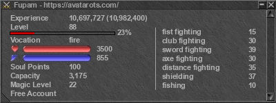 Signature for player Fupam