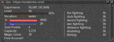 Signature for player Gio