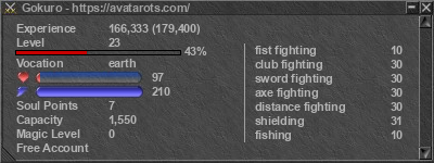 Signature for player Gokuro