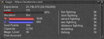 Signature for player Guga