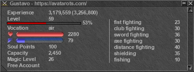 Signature for player Gustavo