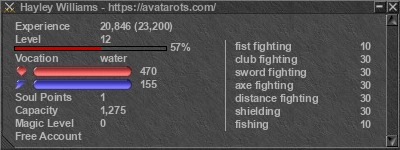 Signature for player Hayley Williams