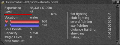 Signature for player Heimmidall