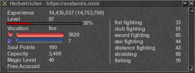 Signature for player Herbertricher