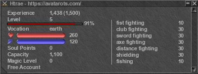 Signature for player Htrae